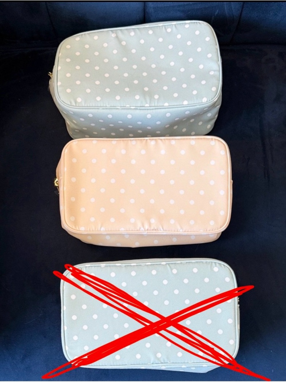 NEW** Estée Lauder Polka Dot Travel Pouches